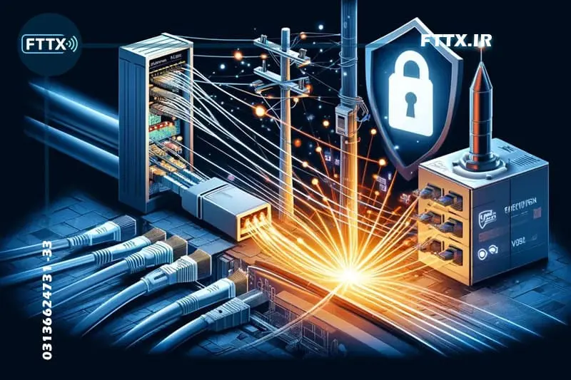 امنیت اینترنت فیبر نوری